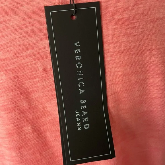 VERONICA BEARD AKEELA PEONY TEE SHIRT SIZE LARGE